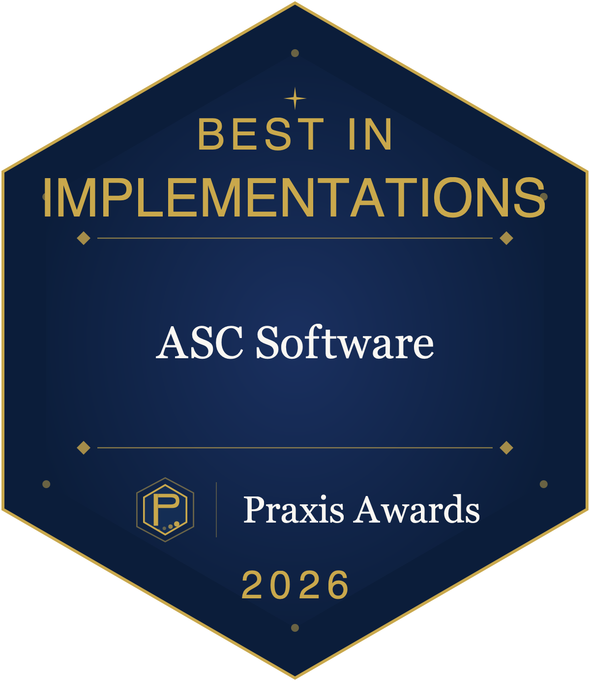2026 Praxis Award Badge